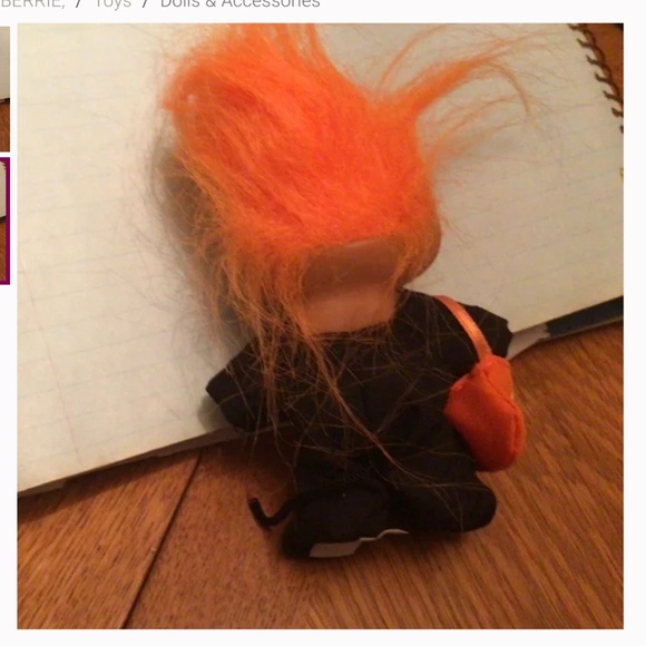 Russ Berrie Halloween troll - Picture 2 of 2